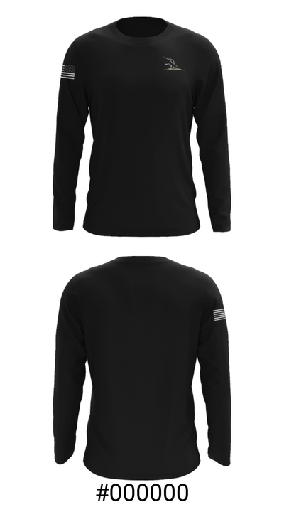 Prairie View Girls Tennis 67221284 Long Sleeve Performance Shirt - 18
