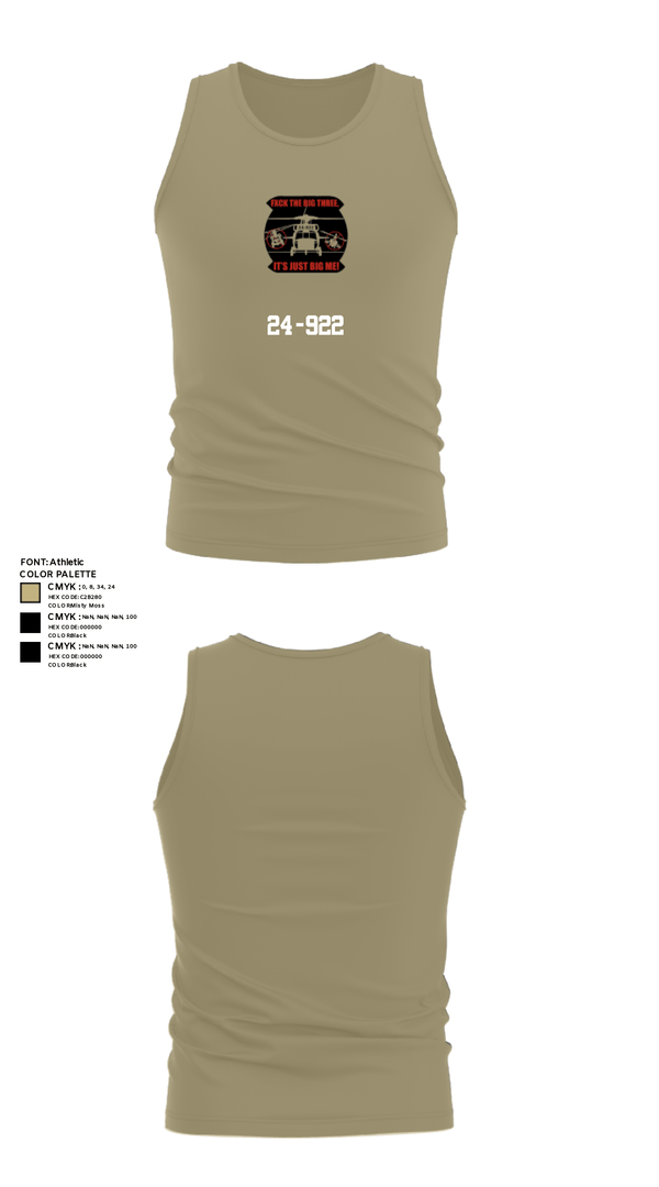 Tank Top, 24-922, Army, Teamtime, Team time, sublimation, custom sports apparel, team uniforms, spirit wear, spiritwear, sports uniforms, custom shirts, team store, custom team store, fundraiser sports, apparel fundraiser