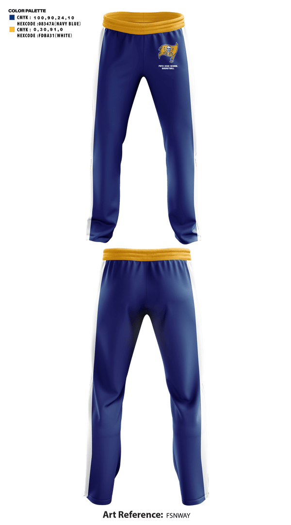 Sweatpants, Poth High School Basketball, Men's Basketball, Teamtime, Team time, sublimation, custom sports apparel, team uniforms, spirit wear, spiritwear, sports uniforms, custom shirts, team store, custom team store, fundraiser sports, apparel fundraiser