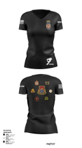 SPO Nation 55364584 Women's Short Sleeve V-neck Shirt - 133