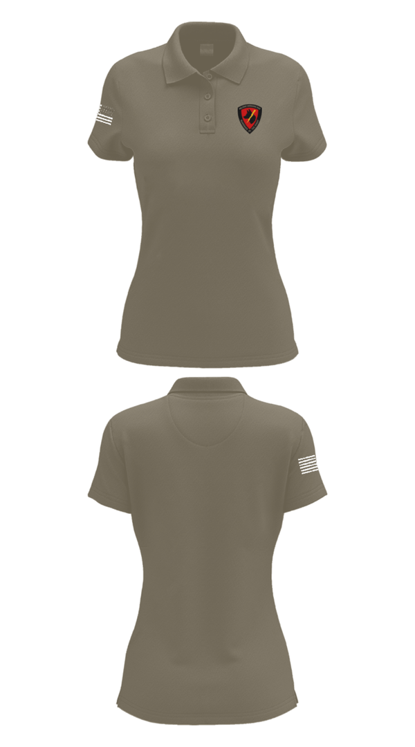 Women's Short Sleeve Performance Polo, Naval Base Kitsap K9 Unit, Navy, Teamtime, Team time, sublimation, custom sports apparel, team uniforms, spirit wear, spiritwear, sports uniforms, custom shirts, team store, custom team store, fundraiser sports, apparel fundraiser
