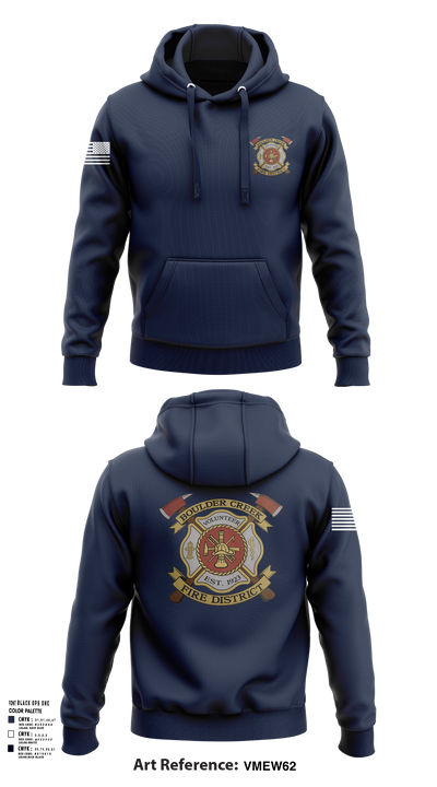 Boulder creek fire 92680239 Hoodie - 107