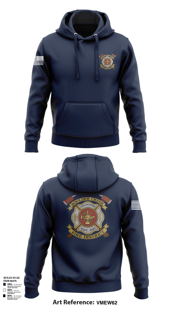 Hoodie, Boulder creek fire, , Teamtime, Team time, sublimation, custom sports apparel, team uniforms, spirit wear, spiritwear, sports uniforms, custom shirts, team store, custom team store, fundraiser sports, apparel fundraiser