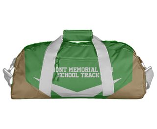 Duffle Bag, Elmont Memorial High School Track, Track & Field, Teamtime, Team time, sublimation, custom sports apparel, team uniforms, spirit wear, spiritwear, sports uniforms, custom shirts, team store, custom team store, fundraiser sports, apparel fundraiser