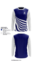 Emmett High School Cross Country 76234564 Long Sleeve Performance Shirt - 1