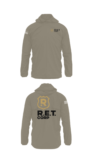 Windbreaker, RET CORP, Police, Teamtime, Team time, sublimation, custom sports apparel, team uniforms, spirit wear, spiritwear, sports uniforms, custom shirts, team store, custom team store, fundraiser sports, apparel fundraiser