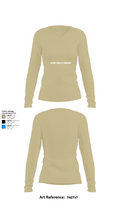 832nd Charlie company 86547354 Women's Long Sleeve V-neck Shirt - 82