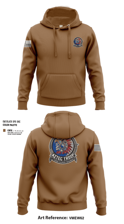 A Trp 2/183d CAV 40759561 Hoodie - 7