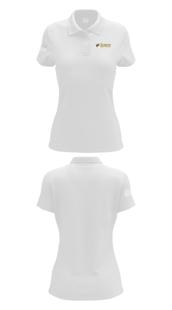 Womens Short Sleeve Performance Polo, Glencoe High School Cross Country, Cross Country, Teamtime, Team time, sublimation, custom sports apparel, team uniforms, spirit wear, spiritwear, sports uniforms, custom shirts, team store, custom team store, fundraiser sports, apparel fundraiser