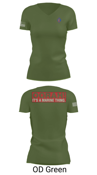 Women's Short Sleeve Vneck Shirt, 1st Marine Regiment, Marines, Teamtime, Team time, sublimation, custom sports apparel, team uniforms, spirit wear, spiritwear, sports uniforms, custom shirts, team store, custom team store, fundraiser sports, apparel fundraiser