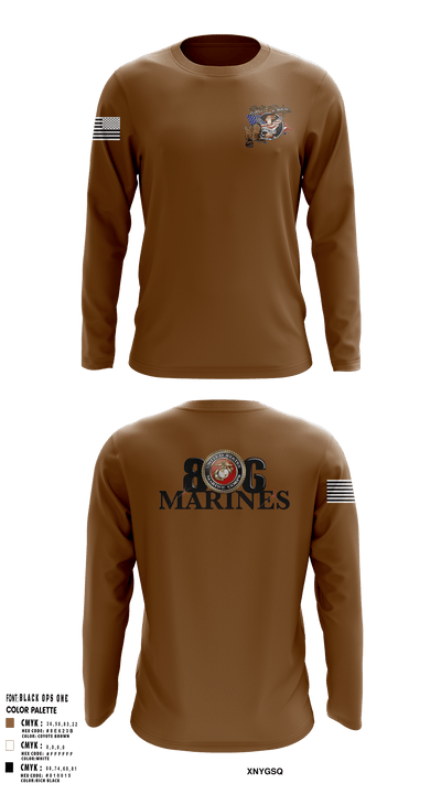 Boots and Badges of the South Plains 8320487 Long Sleeve Performance Shirt - 9