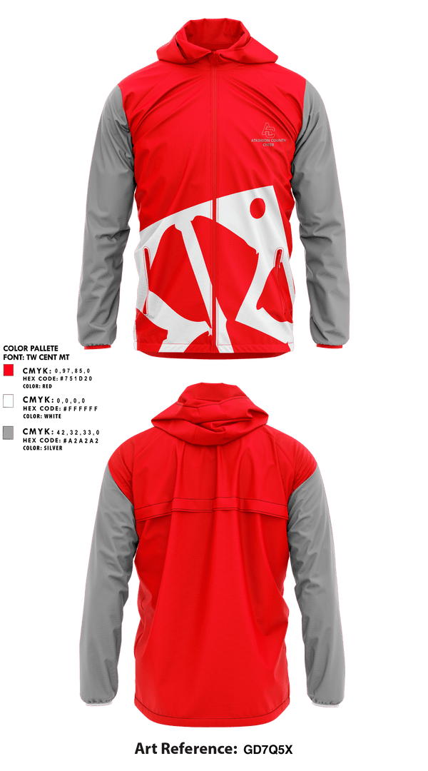 Windbreaker, Atkinson County High School Cheer, Cheer, Teamtime, Team time, sublimation, custom sports apparel, team uniforms, spirit wear, spiritwear, sports uniforms, custom shirts, team store, custom team store, fundraiser sports, apparel fundraiser