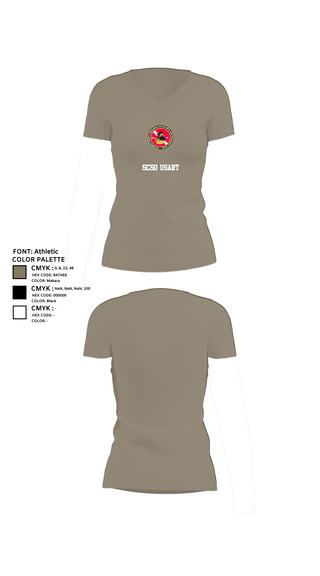 Womens Short Sleeve Vneck Shirt, SCSO USART, , Teamtime, Team time, sublimation, custom sports apparel, team uniforms, spirit wear, spiritwear, sports uniforms, custom shirts, team store, custom team store, fundraiser sports, apparel fundraiser
