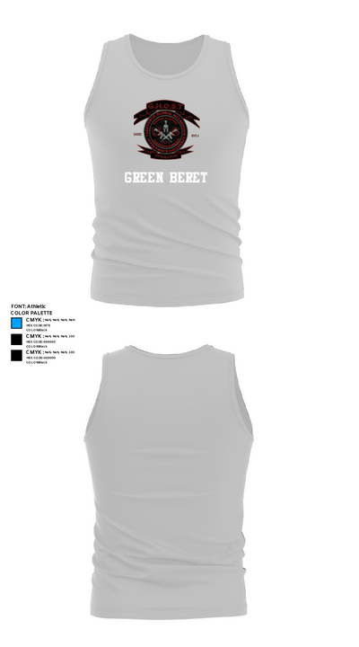 Green Beret 87463289 Tank Top - 13