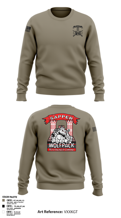 undefined Crew Neck Sweatshirt - 1