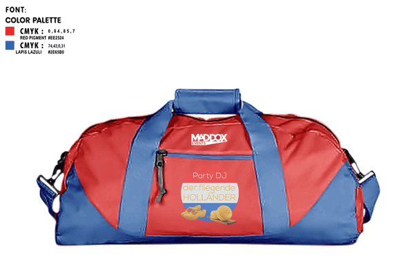 Duffle Bag, Der Fliegende Holländer, , Teamtime, Team time, sublimation, custom sports apparel, team uniforms, spirit wear, spiritwear, sports uniforms, custom shirts, team store, custom team store, fundraiser sports, apparel fundraiser