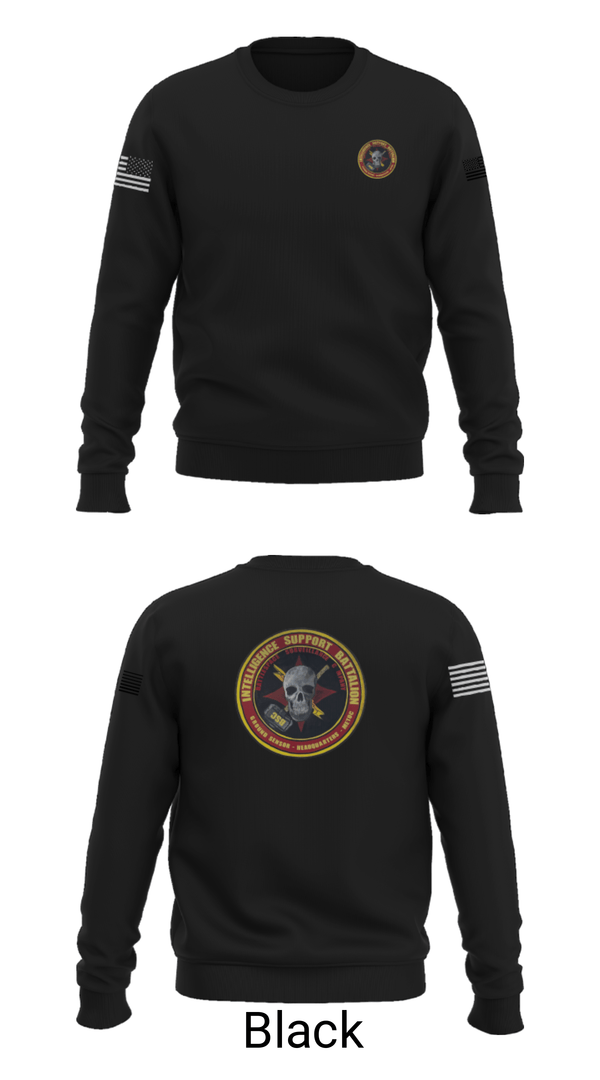 Crew Neck Sweatshirt, Battle Space Surveillance Company, Marines, Teamtime, Team time, sublimation, custom sports apparel, team uniforms, spirit wear, spiritwear, sports uniforms, custom shirts, team store, custom team store, fundraiser sports, apparel fundraiser