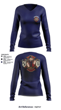 Station 51 74948008 Women's Long Sleeve V-neck Shirt - 5