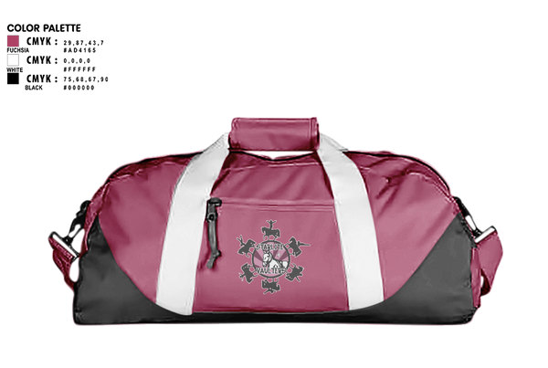 Duffle Bag, Starlite Vaulters, Cheer, Teamtime, Team time, sublimation, custom sports apparel, team uniforms, spirit wear, spiritwear, sports uniforms, custom shirts, team store, custom team store, fundraiser sports, apparel fundraiser