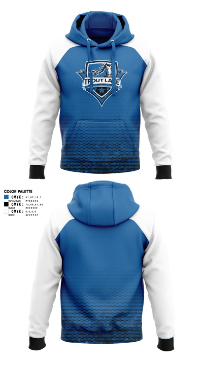 Trout Lake Mustangs 72357578 Hoodie - 1