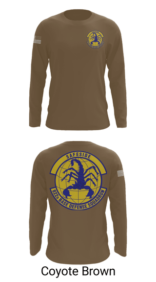 Long Sleeve Performance Shirt, Safeside, Air Force, Teamtime, Team time, sublimation, custom sports apparel, team uniforms, spirit wear, spiritwear, sports uniforms, custom shirts, team store, custom team store, fundraiser sports, apparel fundraiser
