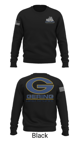 Crew Neck Sweatshirt, Gering High School Golf, Golf, Teamtime, Team time, sublimation, custom sports apparel, team uniforms, spirit wear, spiritwear, sports uniforms, custom shirts, team store, custom team store, fundraiser sports, apparel fundraiser