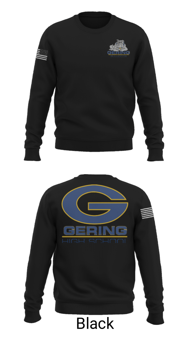 Crew Neck Sweatshirt, Gering High School Golf, Golf, Teamtime, Team time, sublimation, custom sports apparel, team uniforms, spirit wear, spiritwear, sports uniforms, custom shirts, team store, custom team store, fundraiser sports, apparel fundraiser