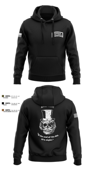 Hoodie, APSU RANGER CHALLENGE, Army, Teamtime, Team time, sublimation, custom sports apparel, team uniforms, spirit wear, spiritwear, sports uniforms, custom shirts, team store, custom team store, fundraiser sports, apparel fundraiser