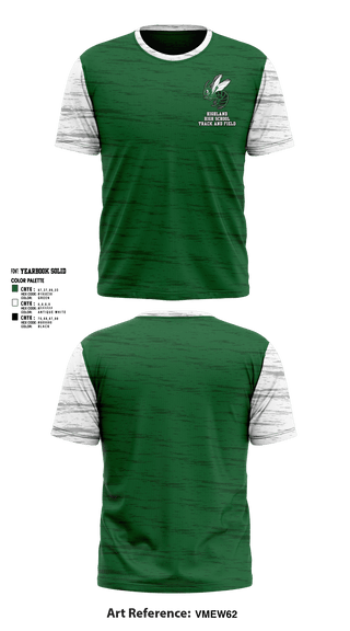 Short Sleeve Performance Shirt, Highland High School Track and Field, Track & Field, Teamtime, Team time, sublimation, custom sports apparel, team uniforms, spirit wear, spiritwear, sports uniforms, custom shirts, team store, custom team store, fundraiser sports, apparel fundraiser
