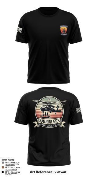 Short Sleeve Performance Shirt, A/2135th GSAB “SMUGGLERS”, Army, Teamtime, Team time, sublimation, custom sports apparel, team uniforms, spirit wear, spiritwear, sports uniforms, custom shirts, team store, custom team store, fundraiser sports, apparel fundraiser