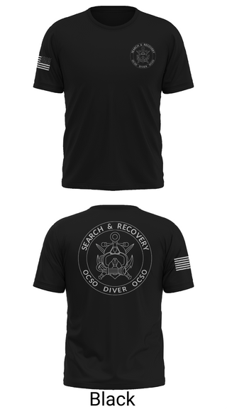 Old School Cotton Feel Shirt, Underwater Search & Recovery Team, Police, Teamtime, Team time, sublimation, custom sports apparel, team uniforms, spirit wear, spiritwear, sports uniforms, custom shirts, team store, custom team store, fundraiser sports, apparel fundraiser