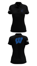 James B Hunt High School Football 49047350 Women's Short Sleeve Performance Polo  - 36