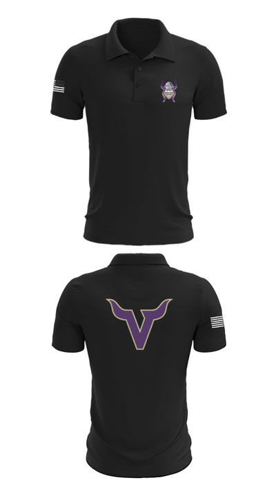 Valencia High School Basketball 51770721 Short Sleeve Performance Polo - 28