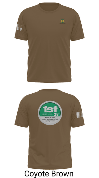 Old School Cotton Feel Shirt, 28th MP Company, National Guard, Teamtime, Team time, sublimation, custom sports apparel, team uniforms, spirit wear, spiritwear, sports uniforms, custom shirts, team store, custom team store, fundraiser sports, apparel fundraiser