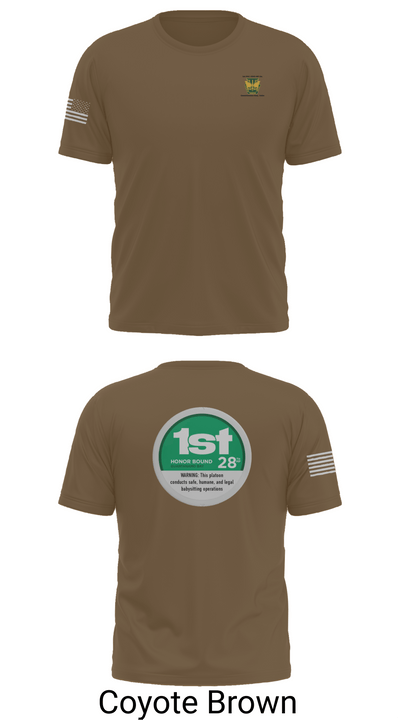 28th MP Company 42431415 Old School Cotton Feel Shirt - 10