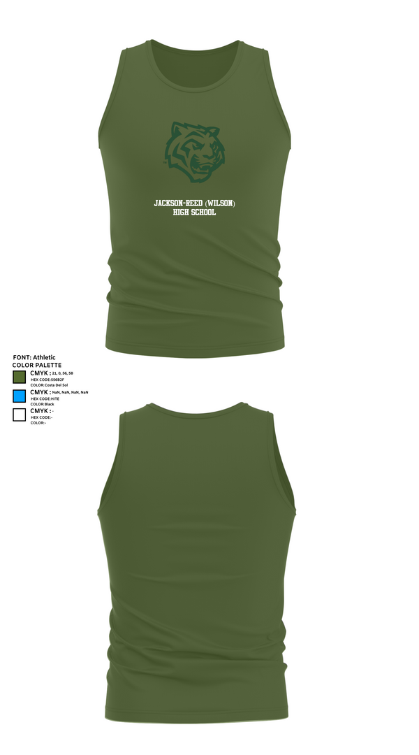 Tank Top, Jackson-Reed (Wilson) High School, Spirit Store, Teamtime, Team time, sublimation, custom sports apparel, team uniforms, spirit wear, spiritwear, sports uniforms, custom shirts, team store, custom team store, fundraiser sports, apparel fundraiser