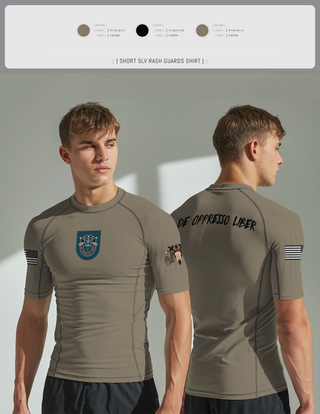 Short Sleeve Rash Guard Shirt, 5/19th SFG, National Guard, Teamtime, Team time, sublimation, custom sports apparel, team uniforms, spirit wear, spiritwear, sports uniforms, custom shirts, team store, custom team store, fundraiser sports, apparel fundraiser