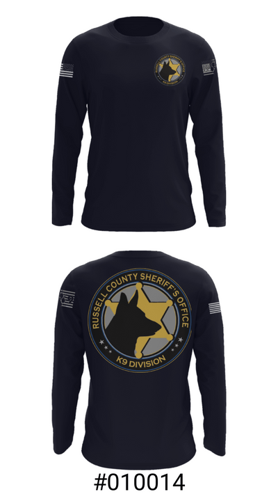 K9 Dex 9431952 Long Sleeve Performance Shirt - 18