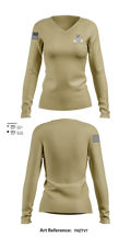 O.T.S.S. 87807214 Women's Long Sleeve V-neck Shirt - 2