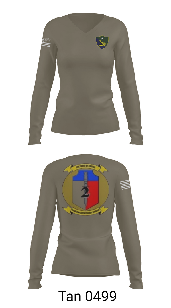 Womens Long Sleeve Vneck Shirt, Task Force 61/2, Marines, Teamtime, Team time, sublimation, custom sports apparel, team uniforms, spirit wear, spiritwear, sports uniforms, custom shirts, team store, custom team store, fundraiser sports, apparel fundraiser
