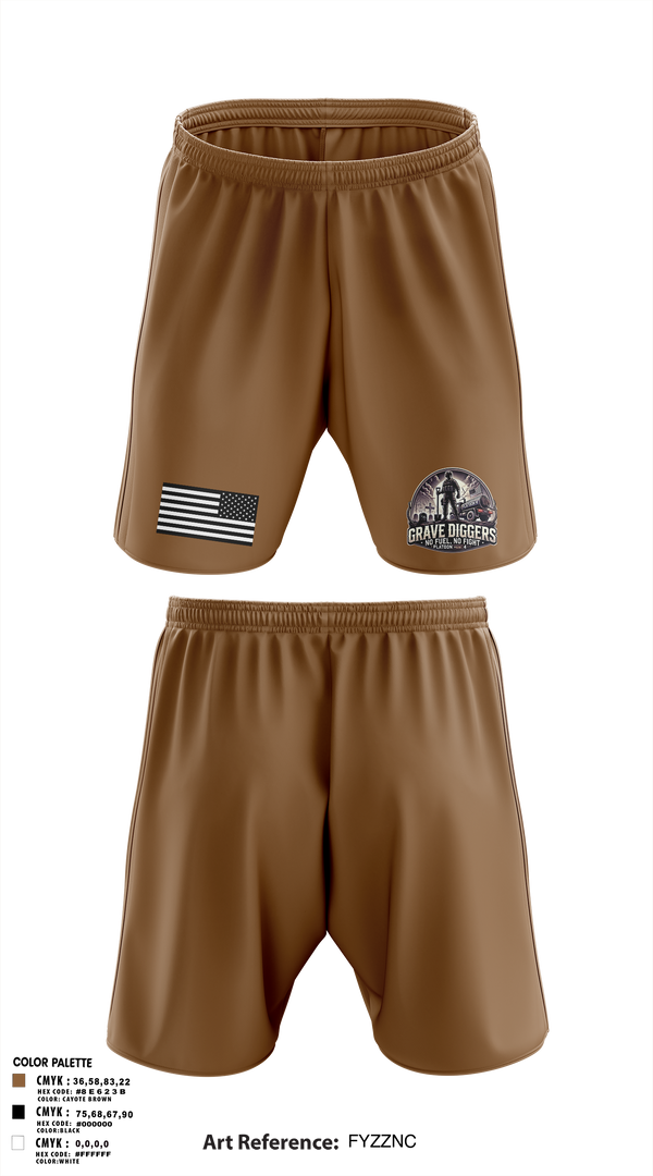 Athletic Shorts With Pockets, Gravediggers, , Teamtime, Team time, sublimation, custom sports apparel, team uniforms, spirit wear, spiritwear, sports uniforms, custom shirts, team store, custom team store, fundraiser sports, apparel fundraiser