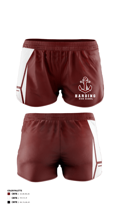 Harding High School Cross Country 38668511 Women's Shorts - 40
