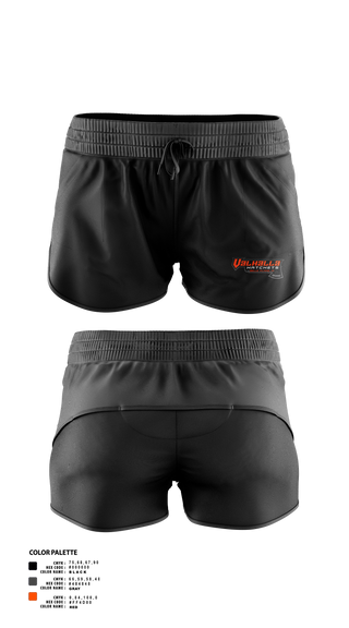 Womens Shorts, Valhalla Hatchets, , Teamtime, Team time, sublimation, custom sports apparel, team uniforms, spirit wear, spiritwear, sports uniforms, custom shirts, team store, custom team store, fundraiser sports, apparel fundraiser