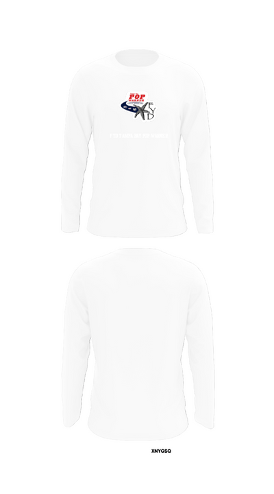 FYD Tampa Bay Pop Warner 49950340 Long Sleeve Performance Shirt - 8