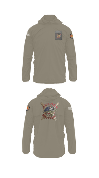 Windbreaker, Archer Battery 2-2 FA, Army, Teamtime, Team time, sublimation, custom sports apparel, team uniforms, spirit wear, spiritwear, sports uniforms, custom shirts, team store, custom team store, fundraiser sports, apparel fundraiser