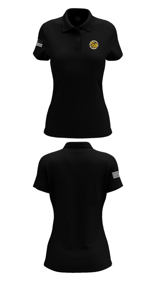 Womens Short Sleeve Performance Polo, Saint Anthony's High School Soccer, Women's Soccer, Teamtime, Team time, sublimation, custom sports apparel, team uniforms, spirit wear, spiritwear, sports uniforms, custom shirts, team store, custom team store, fundraiser sports, apparel fundraiser