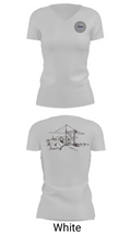 Howland Hook Marine Terminal 56370038 Women's Short Sleeve V-neck Shirt - 19