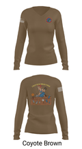 MCB Camp Blaz Ordnance 73476063 Women's Long Sleeve V-neck Shirt - 17