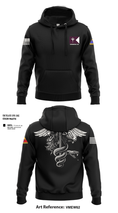CHIMERA CO 12751765 Hoodie - 3