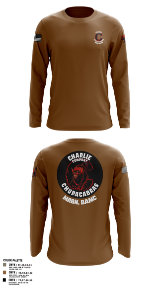 Long Sleeve Performance Shirt, C Co Chupacabras, Army, Teamtime, Team time, sublimation, custom sports apparel, team uniforms, spirit wear, spiritwear, sports uniforms, custom shirts, team store, custom team store, fundraiser sports, apparel fundraiser